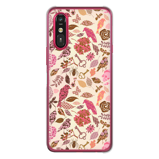 らくらくスマートフォン a A401FC  Y!mobile 高画質仕上げ 背面印刷 ハードケースマルチスタイル