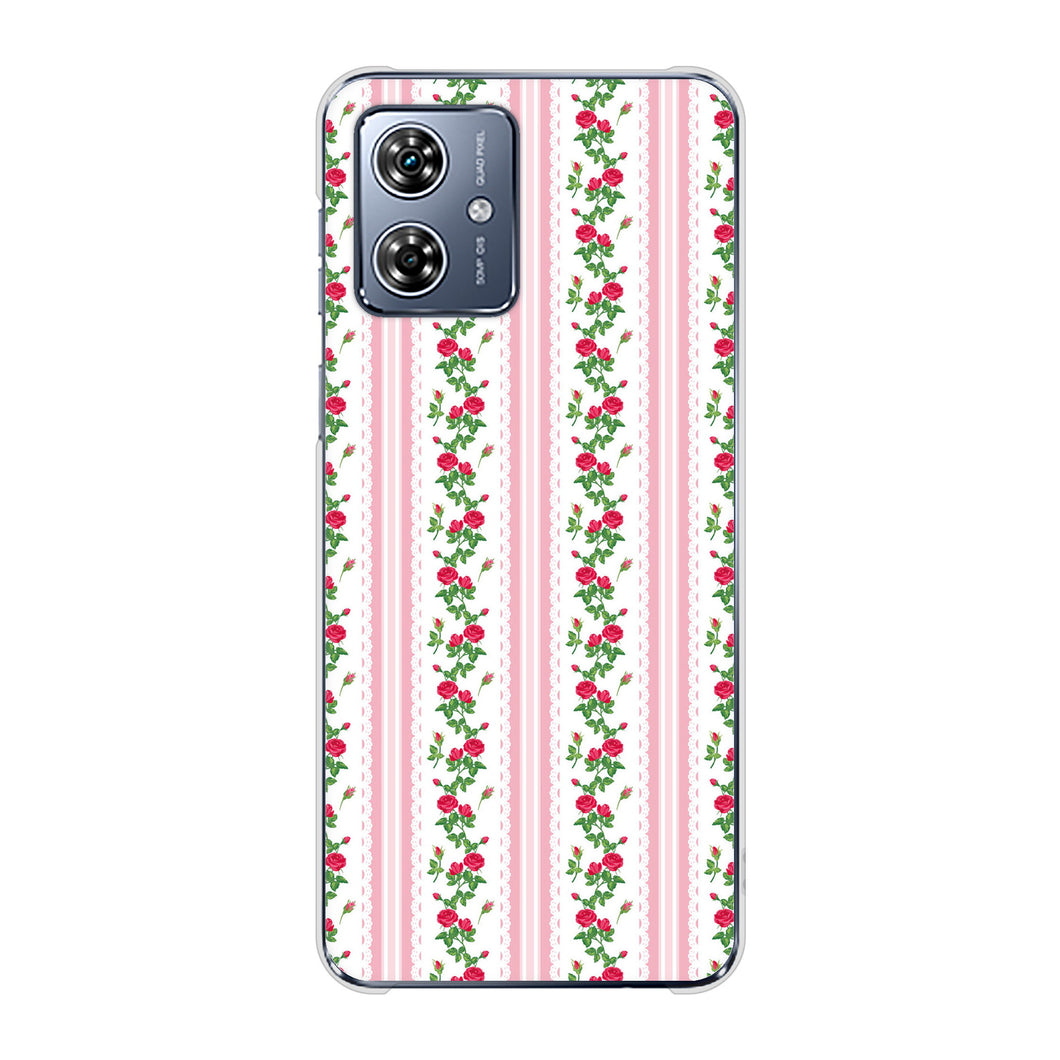 moto g64y 5G A401MO Y!mobile 高画質仕上げ 背面印刷 ハードケースイングリッシュガーデン