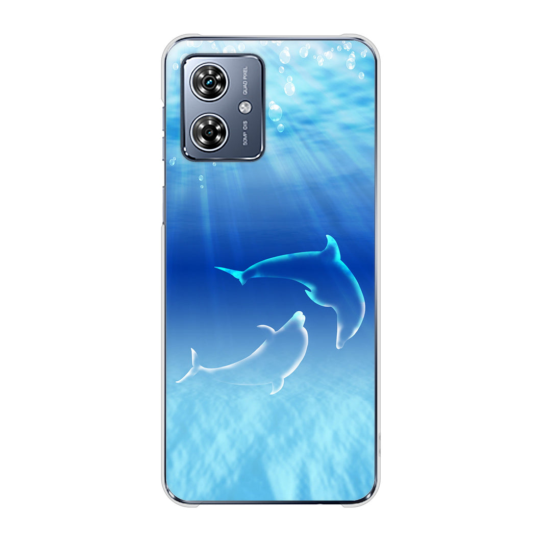 moto g64y 5G A401MO Y!mobile 高画質仕上げ 背面印刷 ハードケース海の守り神