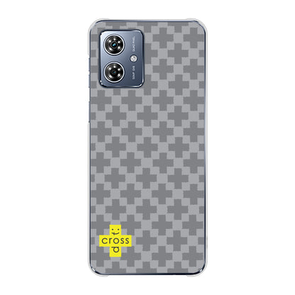 moto g64y 5G A401MO Y!mobile 高画質仕上げ 背面印刷 ハードケースクロスドット