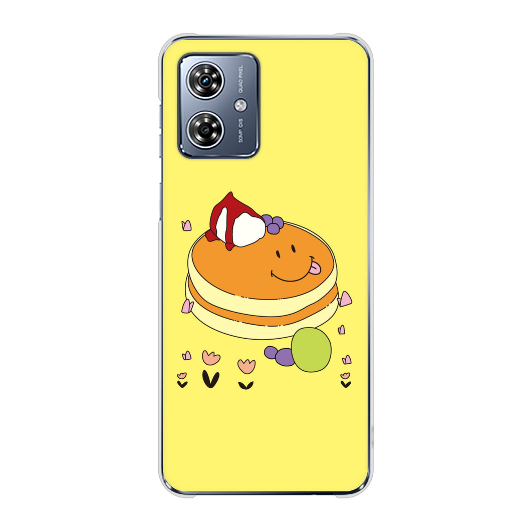 moto g64y 5G A401MO Y!mobile 高画質仕上げ 背面印刷 ハードケーススイーツイラスト