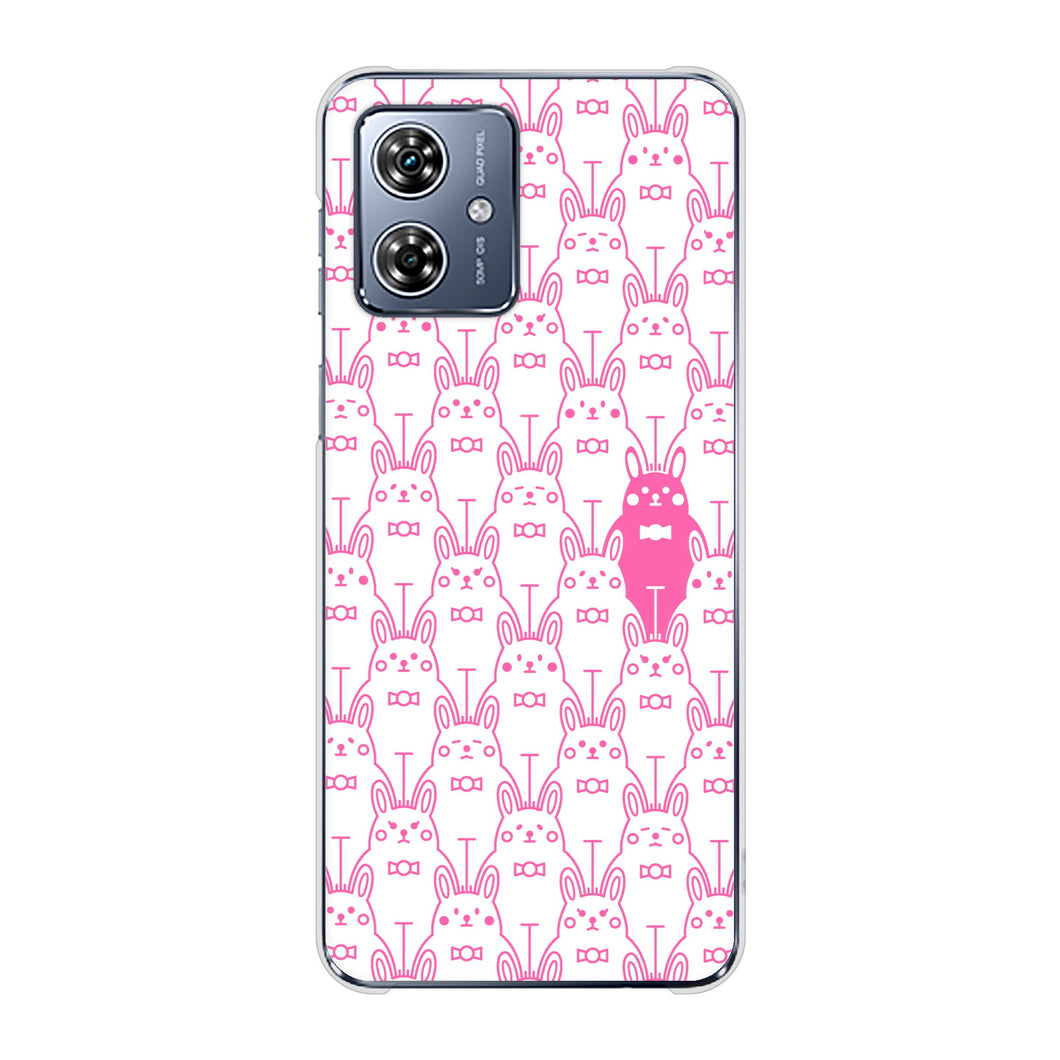 moto g64y 5G A401MO Y!mobile 高画質仕上げ 背面印刷 ハードケースパターンアニマル