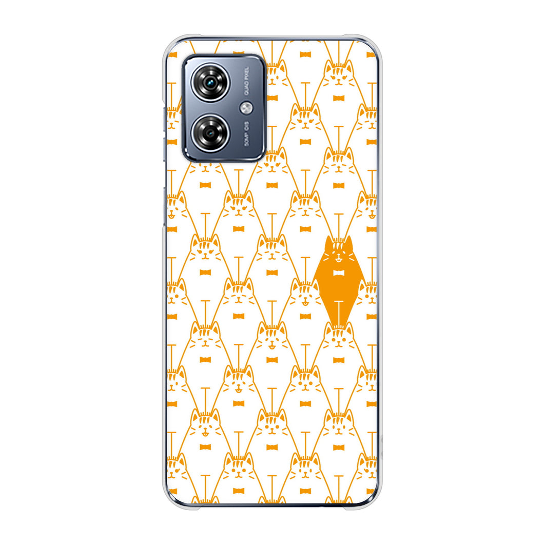 moto g64y 5G A401MO Y!mobile 高画質仕上げ 背面印刷 ハードケースパターンアニマル