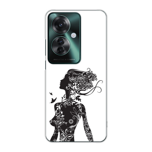 OPPO Reno11 A A401OP Y!mobile 高画質仕上げ 背面印刷 ハードケース 【384 ボディアート】