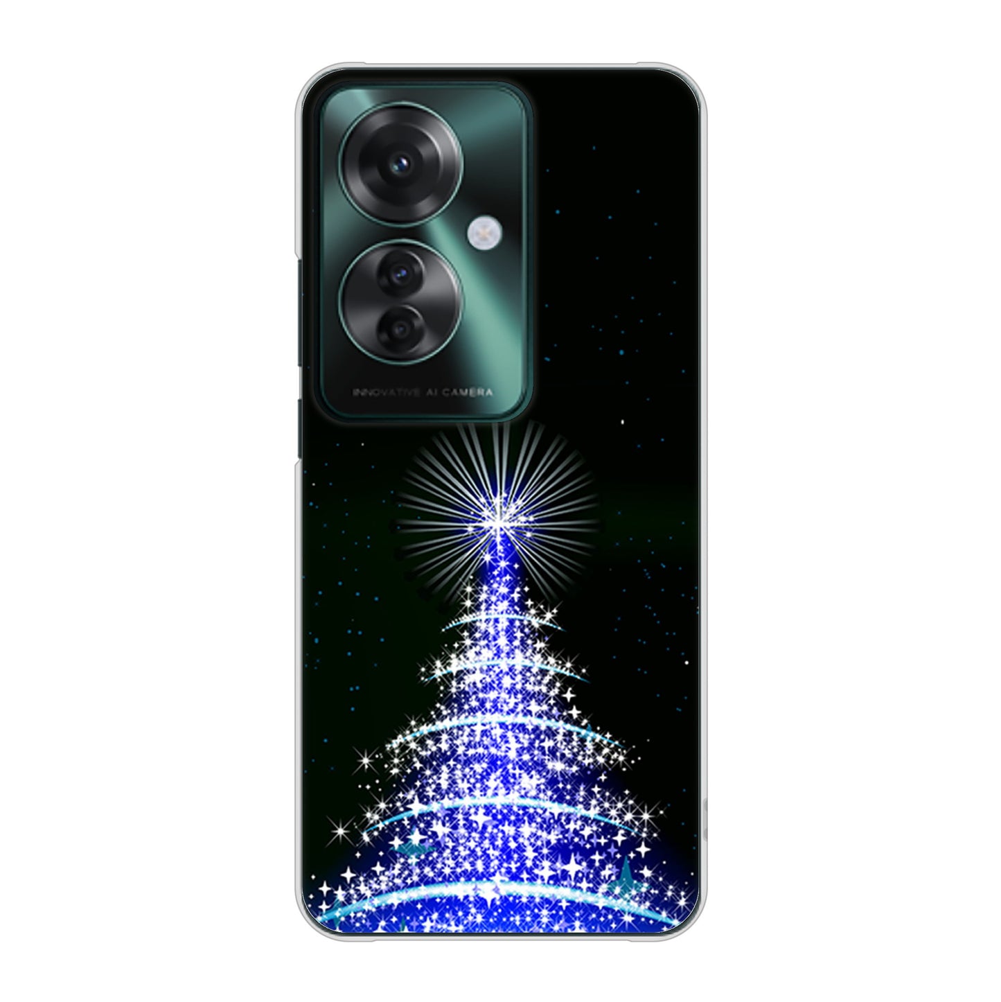 OPPO Reno11 A A401OP Y!mobile 高画質仕上げ 背面印刷 ハードケースクリスマス