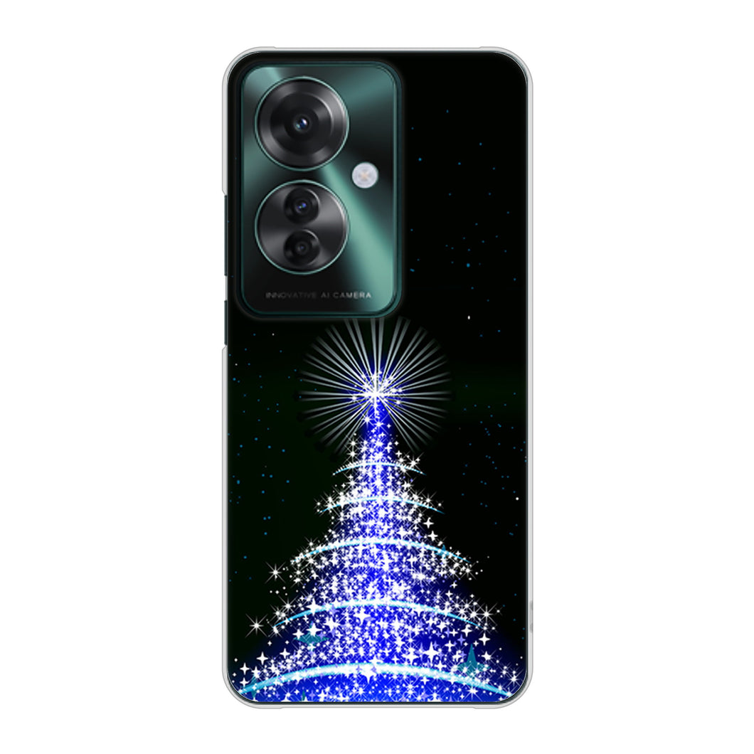 OPPO Reno11 A A401OP Y!mobile 高画質仕上げ 背面印刷 ハードケースクリスマス