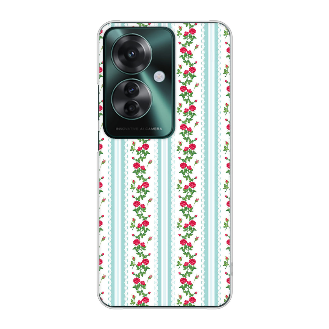 OPPO Reno11 A A401OP Y!mobile 高画質仕上げ 背面印刷 ハードケースイングリッシュガーデン