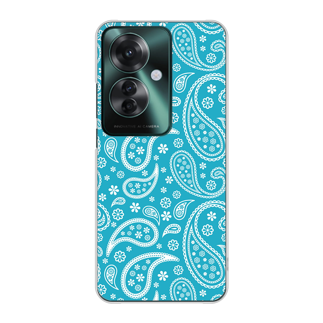OPPO Reno11 A A401OP Y!mobile 高画質仕上げ 背面印刷 ハードケースペイズリー