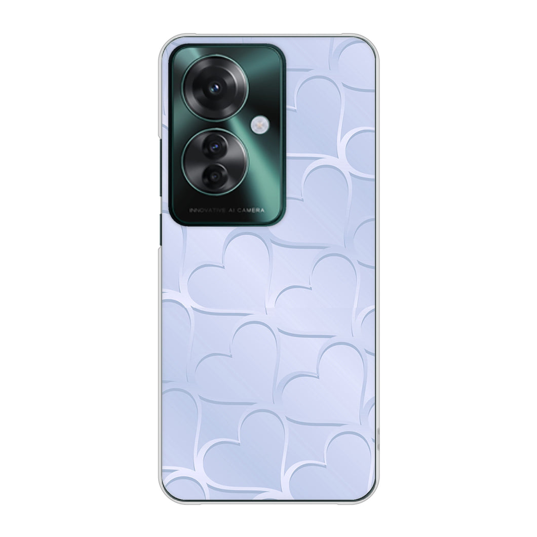 OPPO Reno11 A A401OP Y!mobile 高画質仕上げ 背面印刷 ハードケースかくれハート