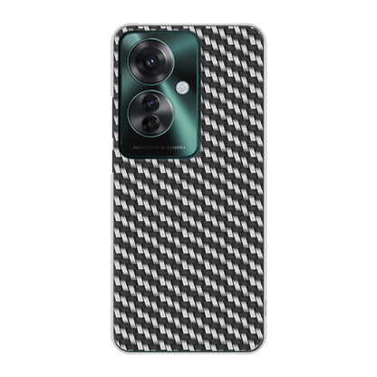 OPPO Reno11 A A401OP Y!mobile 高画質仕上げ 背面印刷 ハードケースカーボン