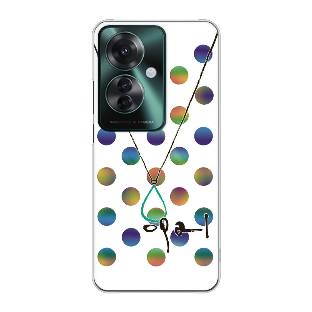 OPPO Reno11 A A401OP Y!mobile 高画質仕上げ 背面印刷 ハードケース大野詠舟 誕生石