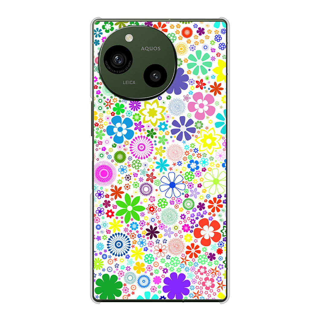 AQUOS R9 A401SH SoftBank 高画質仕上げ 背面印刷 ハードケースリバティプリント