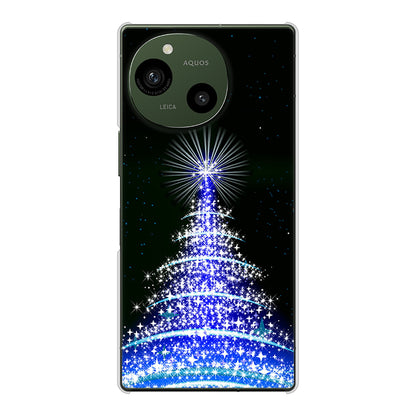 AQUOS R9 A401SH SoftBank 高画質仕上げ 背面印刷 ハードケースクリスマス