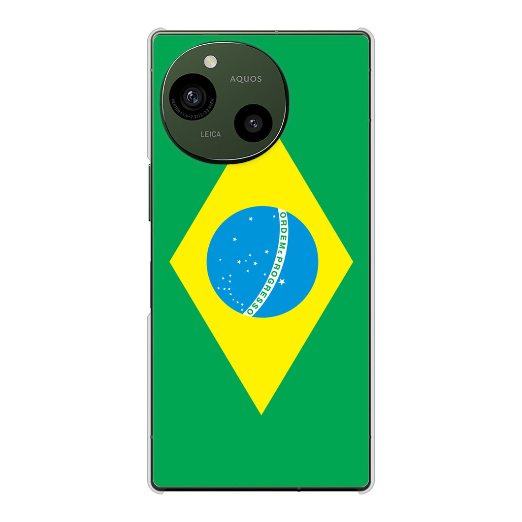 AQUOS R9 A401SH SoftBank 高画質仕上げ 背面印刷 ハードケース国旗