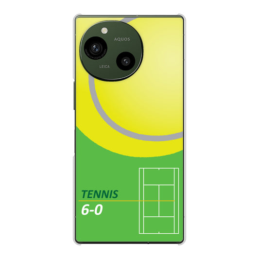 AQUOS R9 A401SH SoftBank 高画質仕上げ 背面印刷 ハードケース 【IB920 TENNIS】