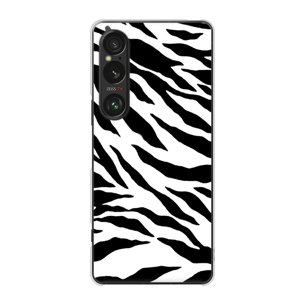 Xperia 1 VI A401SO SoftBank 高画質仕上げ 背面印刷 ハードケースアニマル柄
