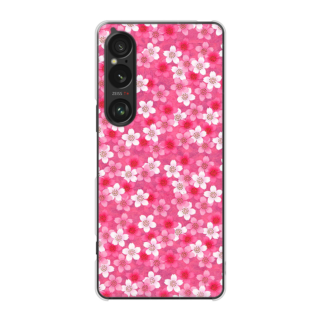 Xperia 1 VI A401SO SoftBank 高画質仕上げ 背面印刷 ハードケースリバティプリント