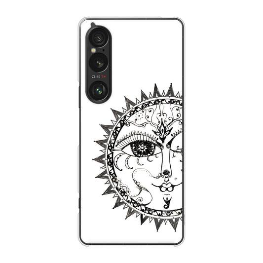 Xperia 1 VI A401SO SoftBank 高画質仕上げ 背面印刷 ハードケース 【207 太陽神】