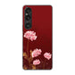 Xperia 1 VI A401SO SoftBank 高画質仕上げ 背面印刷 ハードケース 【375 優美な菊】