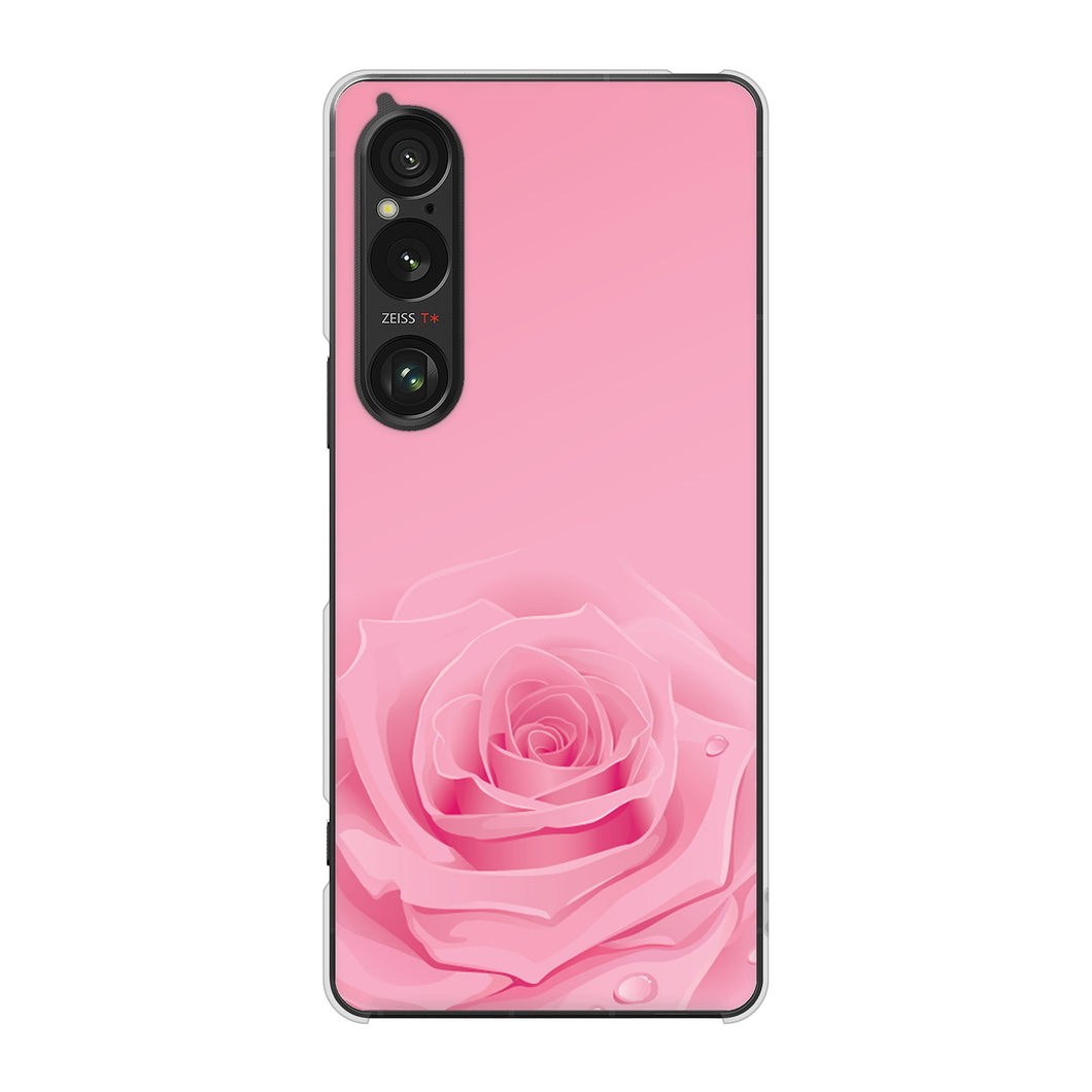Xperia 1 VI A401SO SoftBank 高画質仕上げ 背面印刷 ハードケースバラ