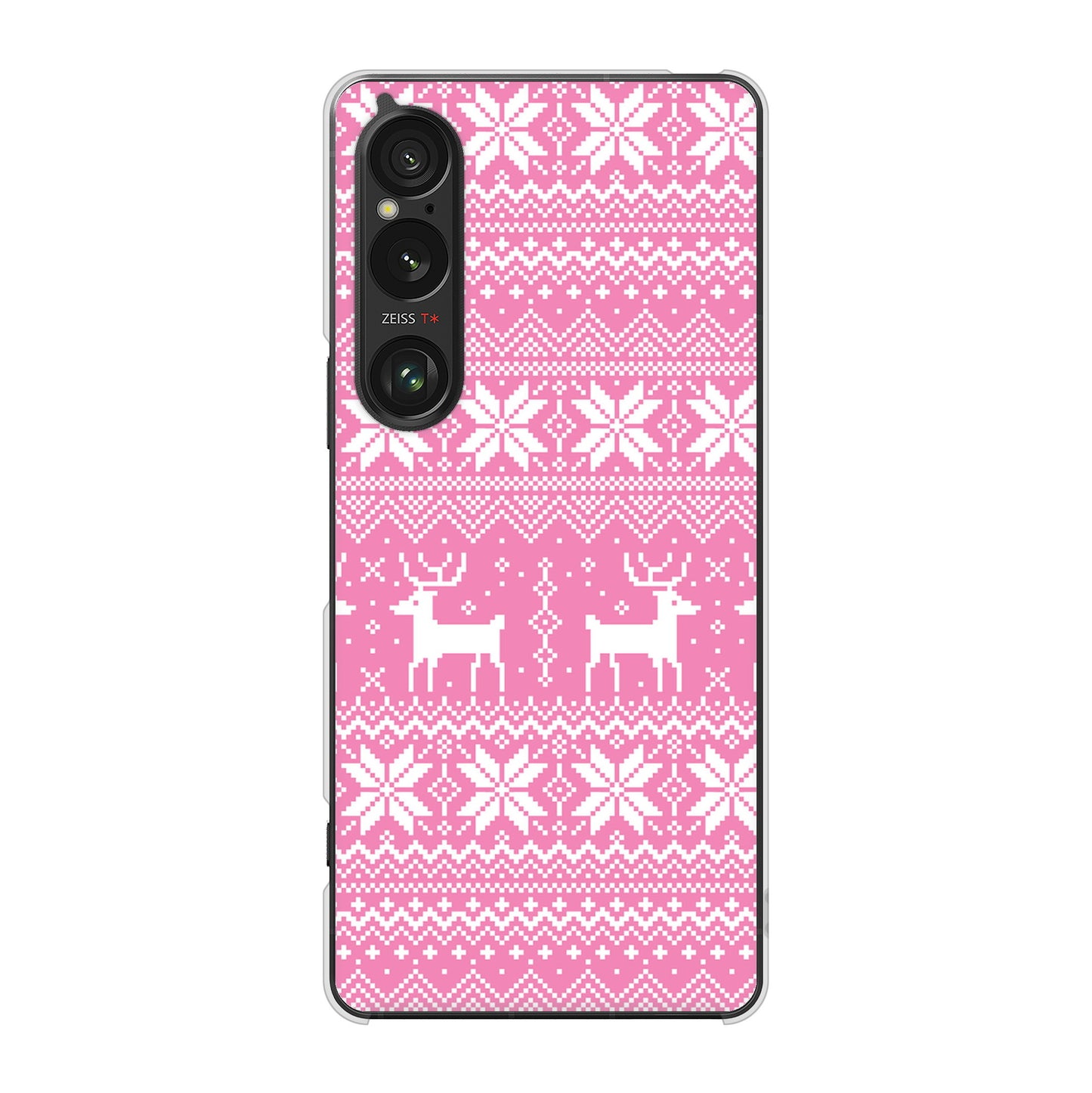 Xperia 1 VI A401SO SoftBank 高画質仕上げ 背面印刷 ハードケースクリスマス
