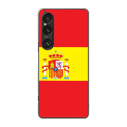 Xperia 1 VI A401SO SoftBank 高画質仕上げ 背面印刷 ハードケース国旗