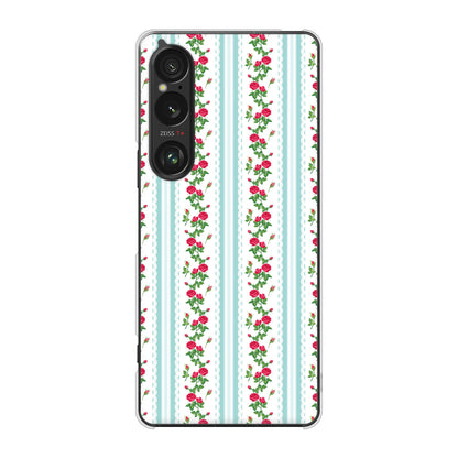 Xperia 1 VI A401SO SoftBank 高画質仕上げ 背面印刷 ハードケースイングリッシュガーデン