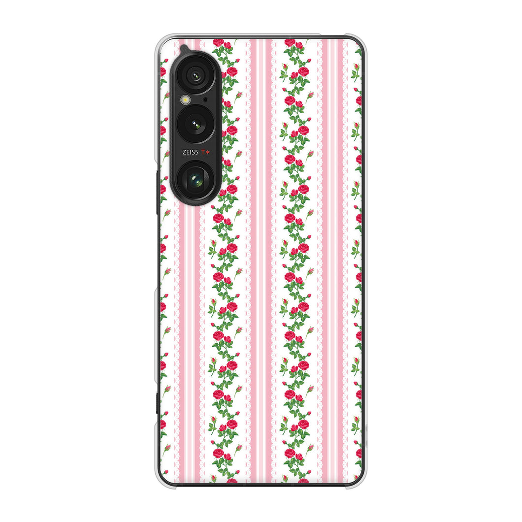 Xperia 1 VI A401SO SoftBank 高画質仕上げ 背面印刷 ハードケースイングリッシュガーデン