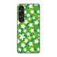 Xperia 1 VI A401SO SoftBank 高画質仕上げ 背面印刷 ハードケース 【760 ジャスミンの花畑】