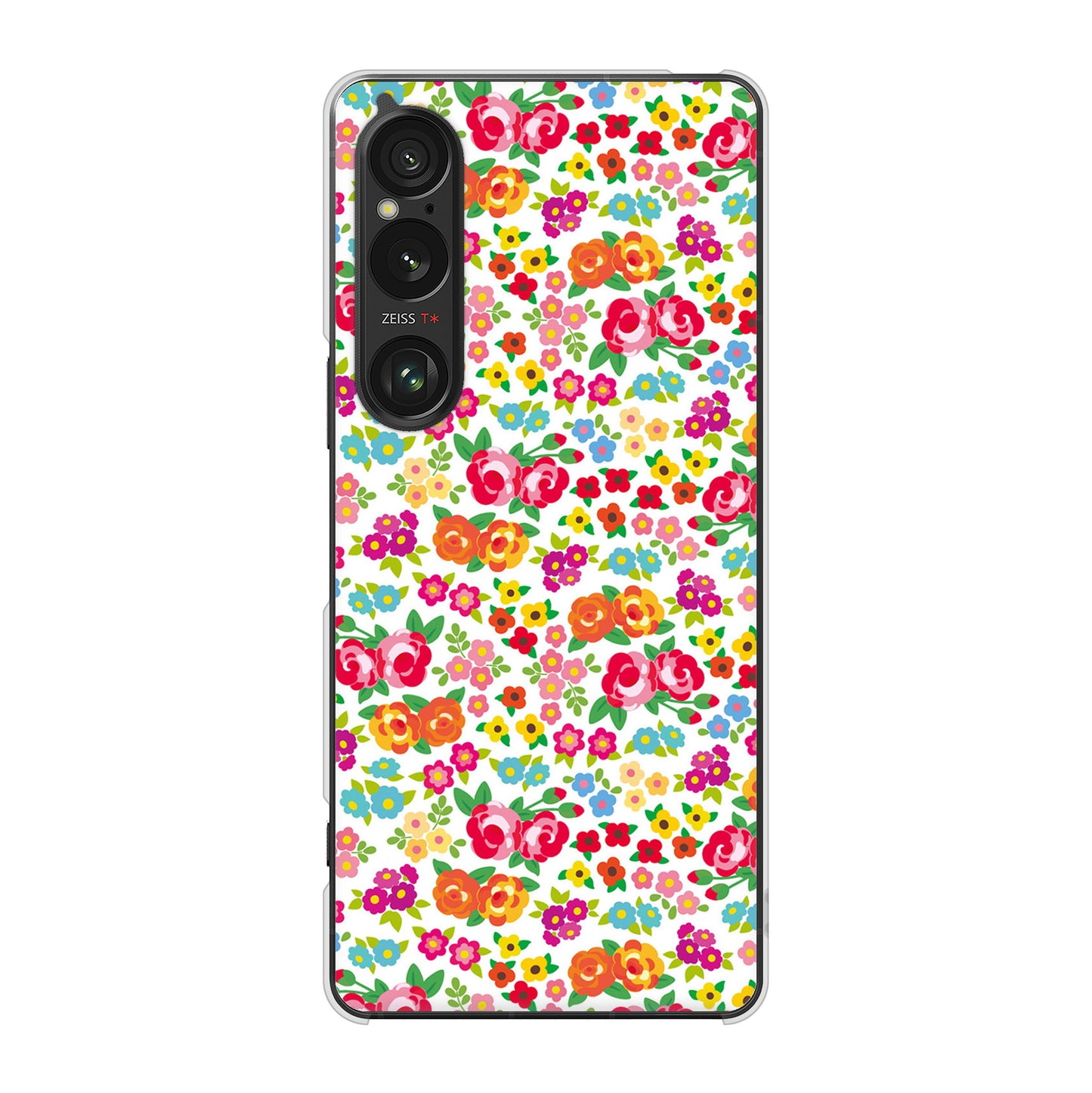 Xperia 1 VI A401SO SoftBank 高画質仕上げ 背面印刷 ハードケースリバティプリント