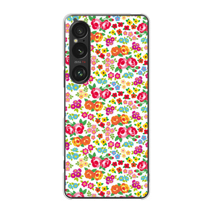 Xperia 1 VI A401SO SoftBank 高画質仕上げ 背面印刷 ハードケースリバティプリント