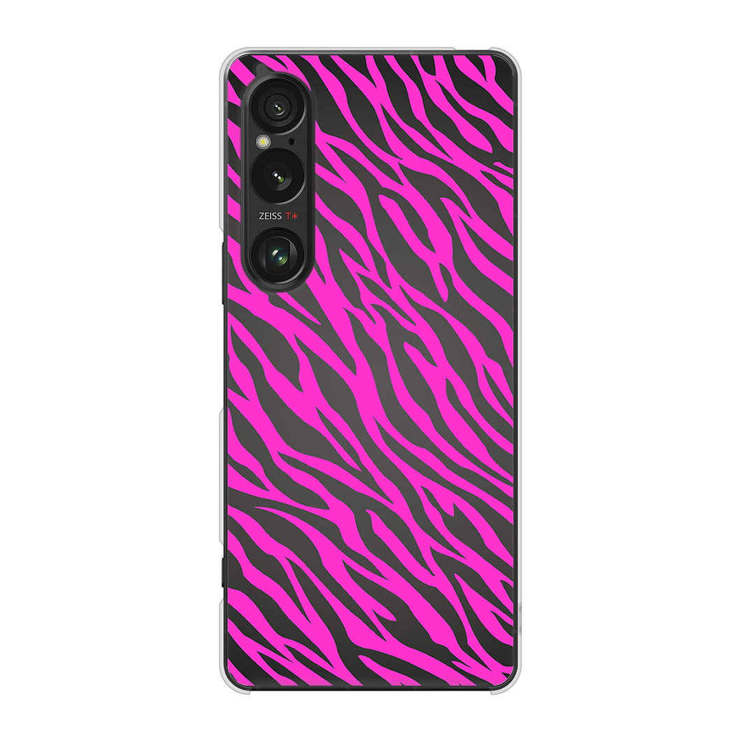 Xperia 1 VI A401SO SoftBank 高画質仕上げ 背面印刷 ハードケースアニマル柄