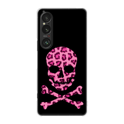 Xperia 1 VI A401SO SoftBank 高画質仕上げ 背面印刷 ハードケースドクロフレーム