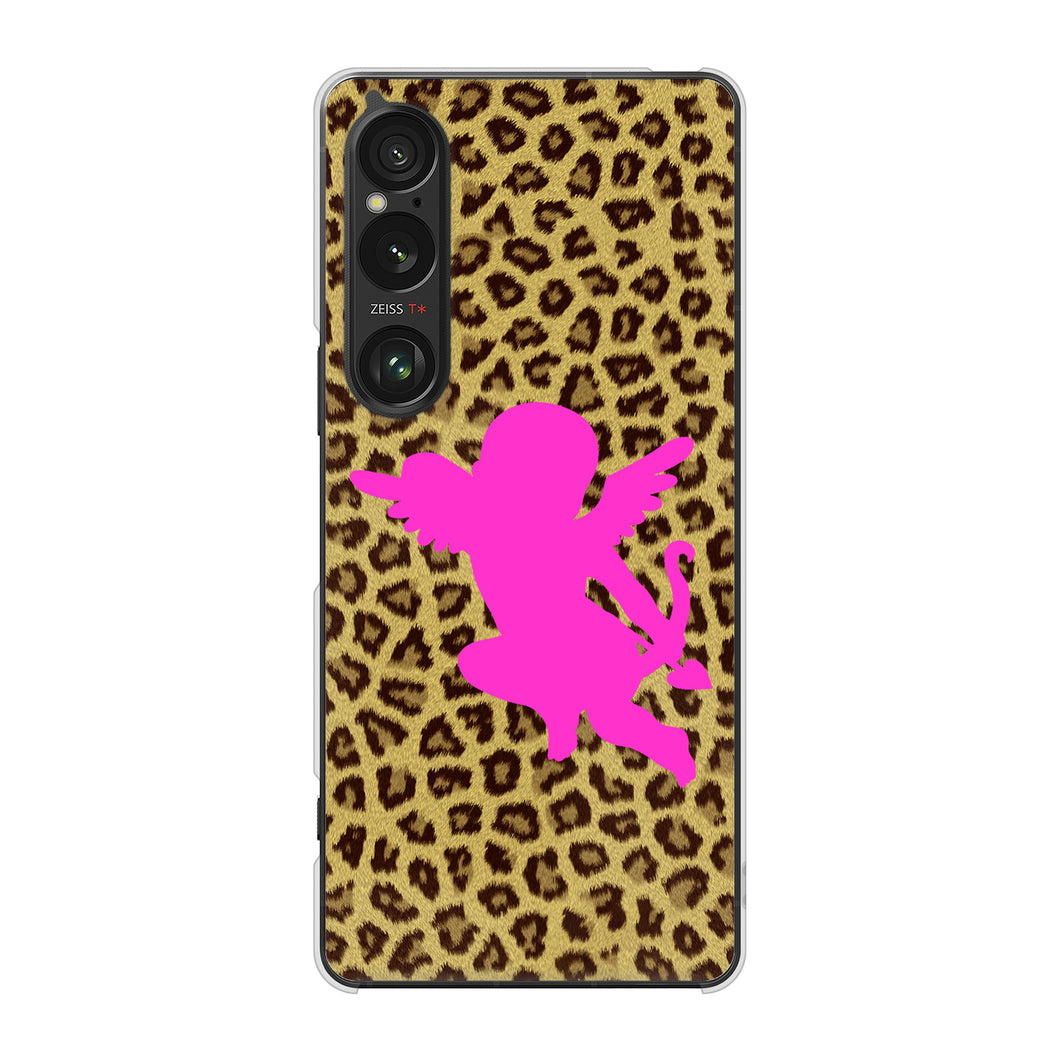 Xperia 1 VI A401SO SoftBank 高画質仕上げ 背面印刷 ハードケースエンジェル