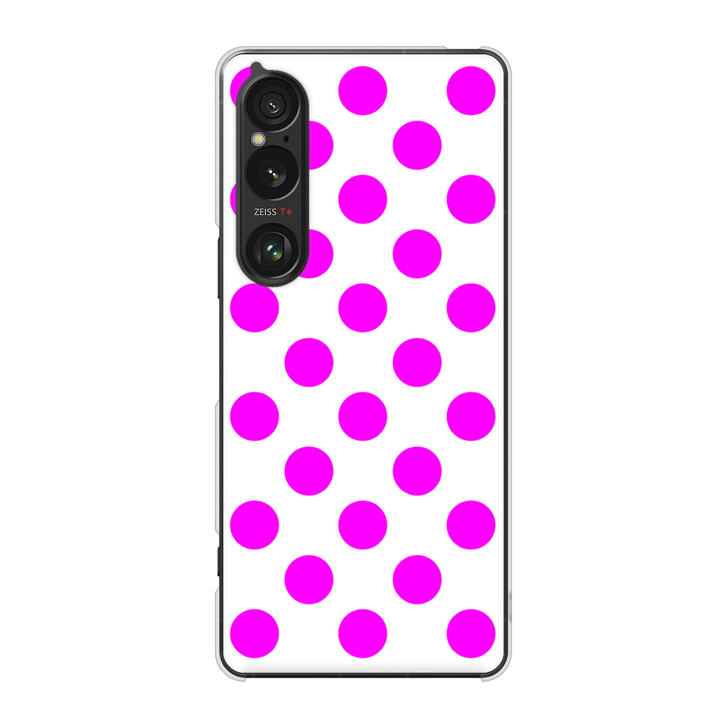 Xperia 1 VI A401SO SoftBank 高画質仕上げ 背面印刷 ハードケースシンプルビッグ