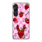 Xperia 1 VI A401SO SoftBank 高画質仕上げ 背面印刷 ハードケースむかいあぐる 苺パンク