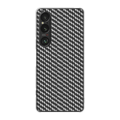 Xperia 1 VI A401SO SoftBank 高画質仕上げ 背面印刷 ハードケースカーボン