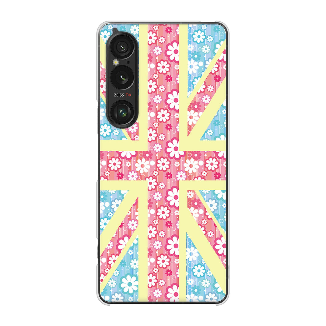 Xperia 1 VI A401SO SoftBank 高画質仕上げ 背面印刷 ハードケースユニオンジャック