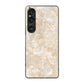 Xperia 1 VI A401SO SoftBank 高画質仕上げ 背面印刷 ハードケース大理石BK