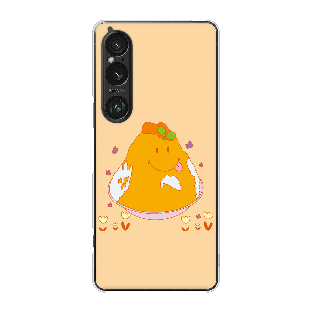 Xperia 1 VI A401SO SoftBank 高画質仕上げ 背面印刷 ハードケーススイーツイラスト