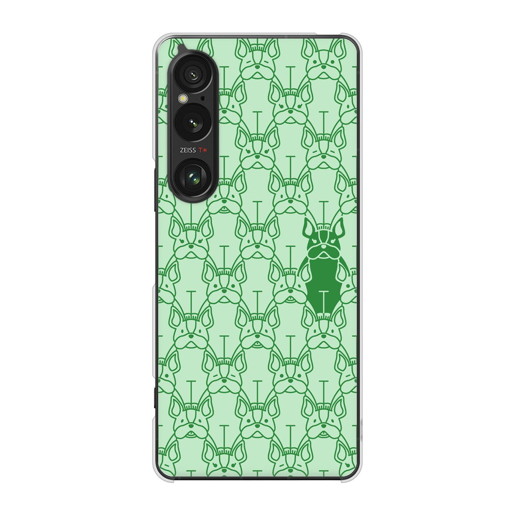 Xperia 1 VI A401SO SoftBank 高画質仕上げ 背面印刷 ハードケースパターンアニマル