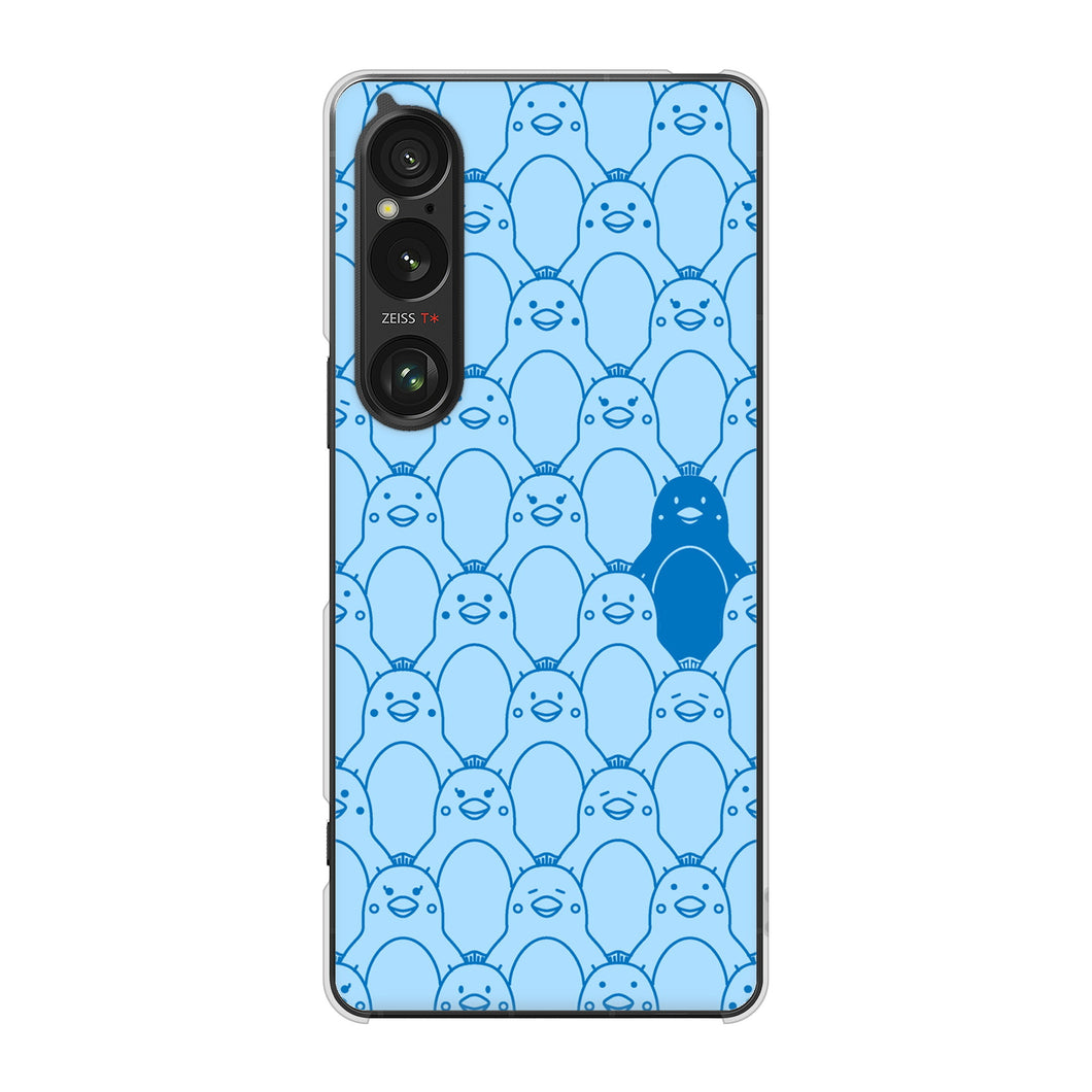Xperia 1 VI A401SO SoftBank 高画質仕上げ 背面印刷 ハードケースパターンアニマル