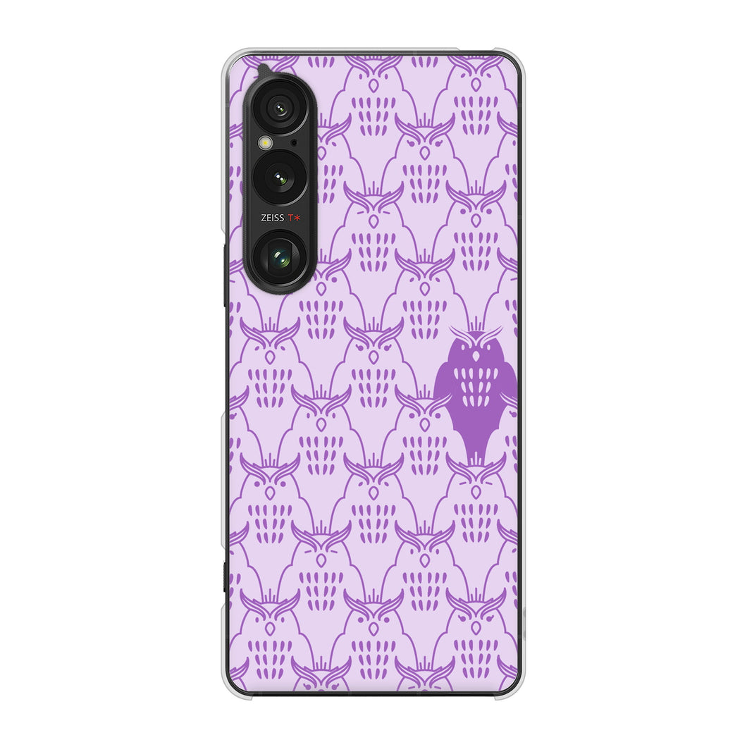 Xperia 1 VI A401SO SoftBank 高画質仕上げ 背面印刷 ハードケースパターンアニマル
