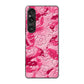 Xperia 1 VI A401SO SoftBank 高画質仕上げ 背面印刷 ハードケースフラワーヴェルニ