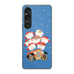 Xperia 1 VI A401SO SoftBank 高画質仕上げ 背面印刷 ハードケースクリスマス