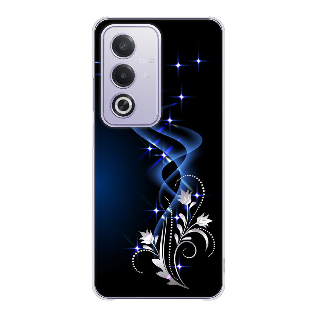 OPPO A3 5G A402OP Y!mobile 高画質仕上げ 背面印刷 ハードケース 【1278 華より昇る流れ】