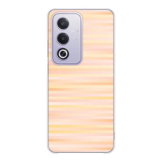 OPPO A3 5G A402OP Y!mobile 高画質仕上げ 背面印刷 ハードケースグラデーションボーダー