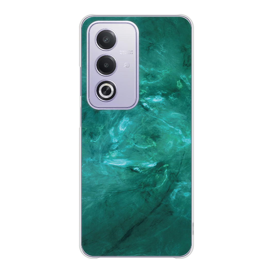 OPPO A3 5G A402OP Y!mobile 高画質仕上げ 背面印刷 ハードケース大理石BK