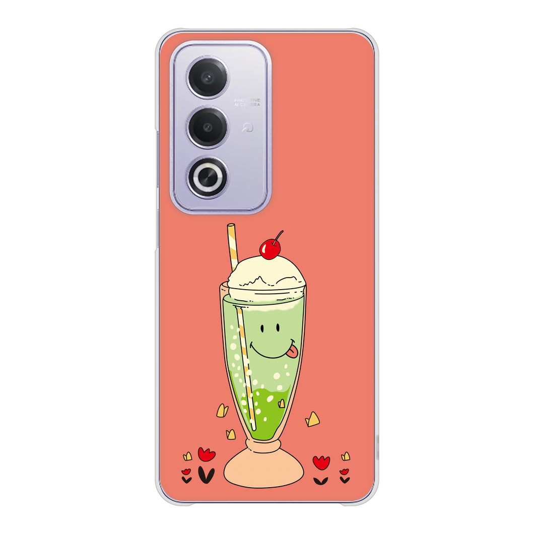 OPPO A3 5G A402OP Y!mobile 高画質仕上げ 背面印刷 ハードケーススイーツイラスト