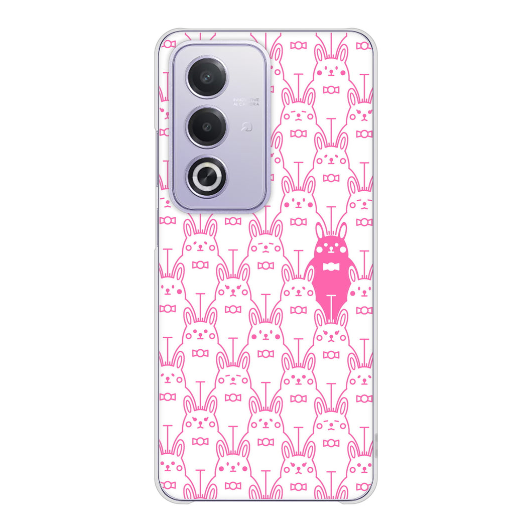 OPPO A3 5G A402OP Y!mobile 高画質仕上げ 背面印刷 ハードケースパターンアニマル